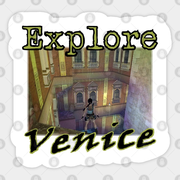 Explore Venice Sticker by TenomonMalke